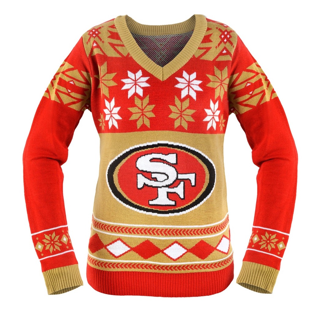 ❄️$SALE$🎁 San Francisco 49ers Christmas Sweater